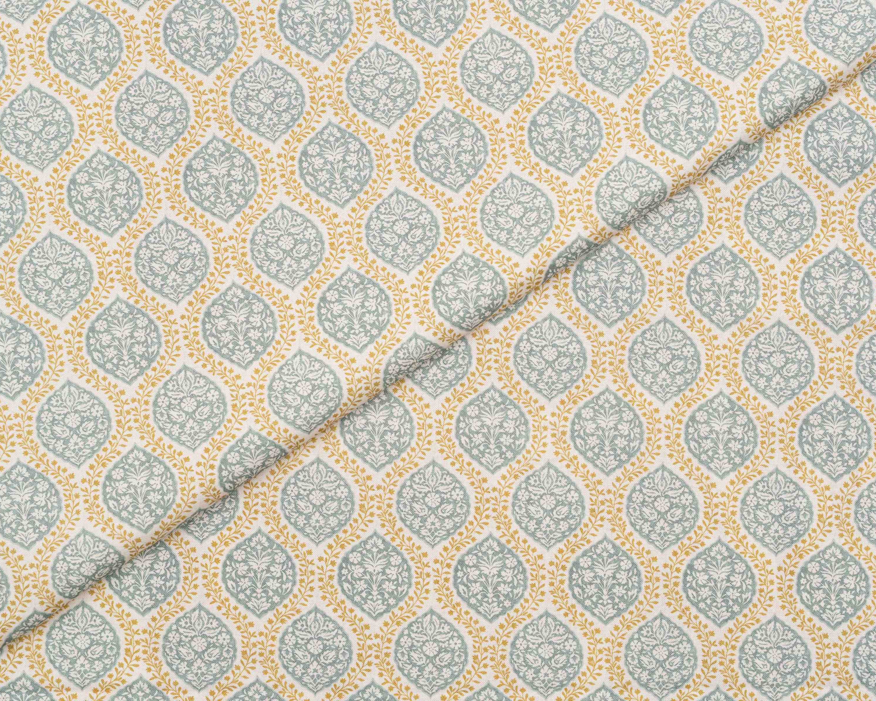 Carina Sky Blue and Gold