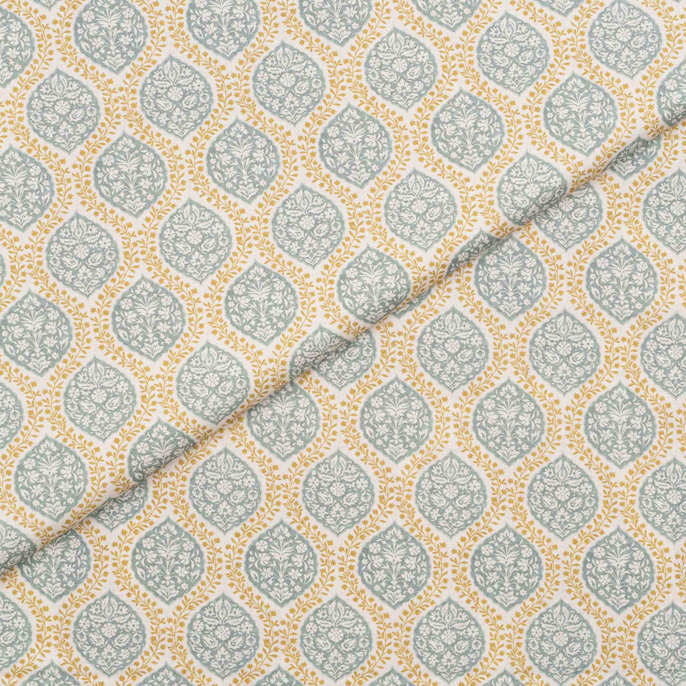 Carina Sky Blue and Gold